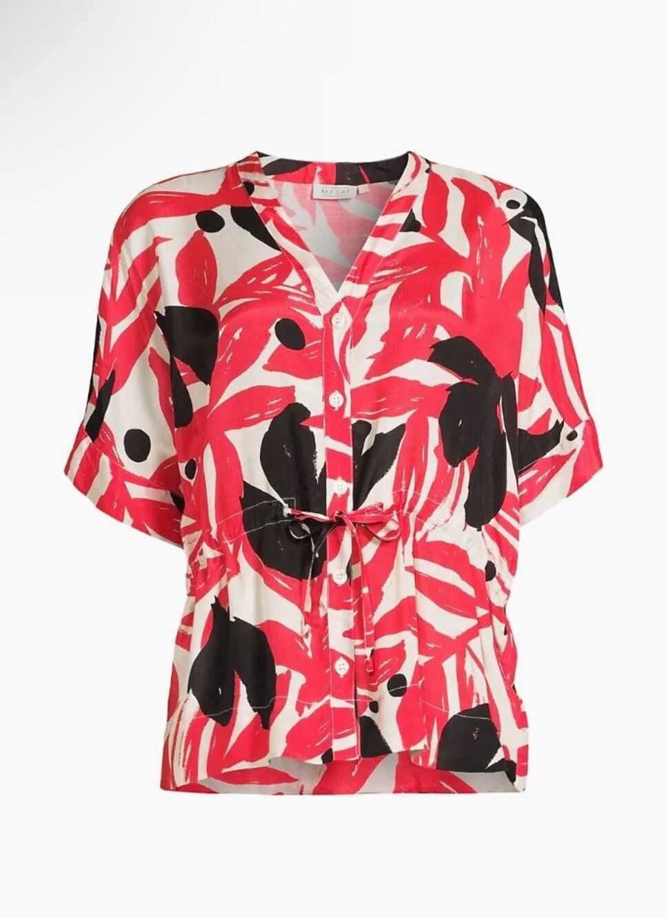 New Masai Copenhagen Floral Shop Sleeve Sz XL